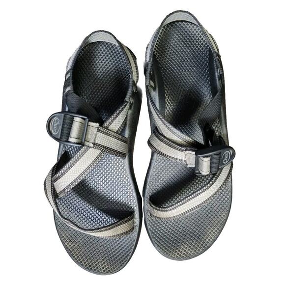 Chaco Z1 Classic Sandals Men's Size 13 Split Gray Hiking Trail Walking - Picture 1 of 4